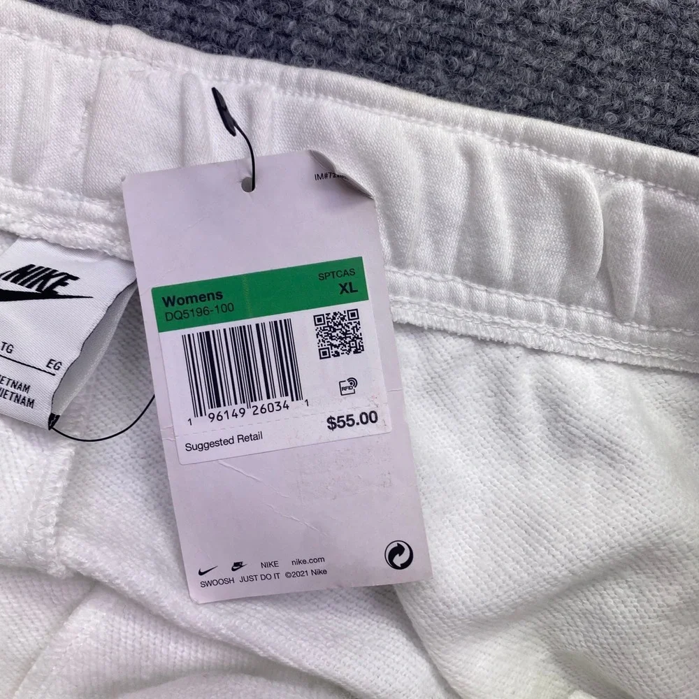 Nike Womens Sportswear Cargo Sweatpants White DQ5196-100 XL NEW Athleisure